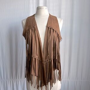 Cowboy fringe vest